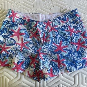 EUC HTF Lilly Pulitzer She She She’ll Shorts. Size 14
